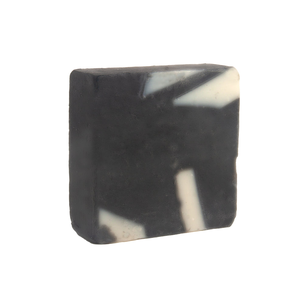 
                      
                        Majestic Lather Aloe and Charcoal Handmade Bar Soap Close Up
                      
                    