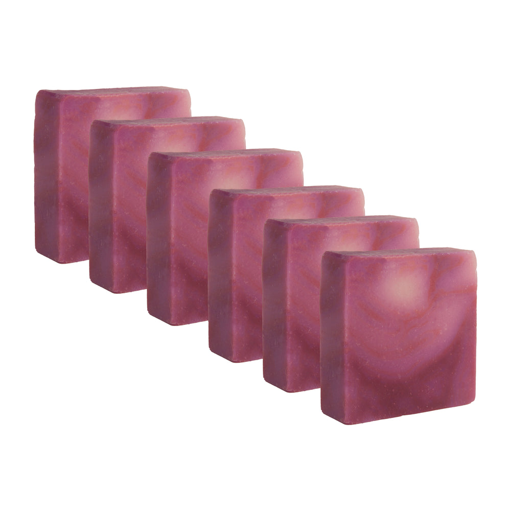 
                      
                        Majestic Lather Plumeria Handmade Bar Soap Close Up 6 Bars
                      
                    